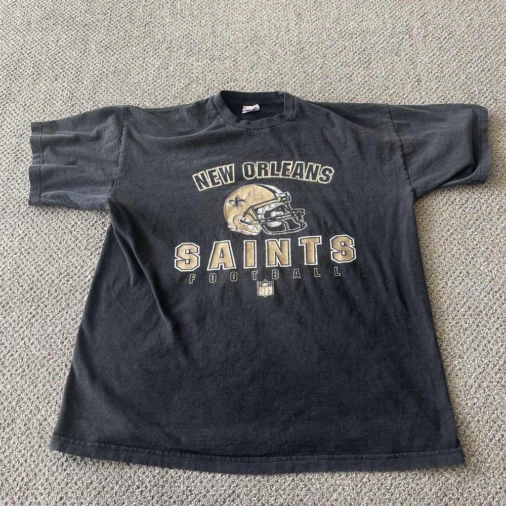 Vintage 2005 New Orleans Saints NFL Schedule T Shirt.‎ XL. T-shirt,